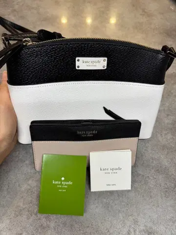 케이트 스페이드 숄더백 지갑 세트 바이컬러