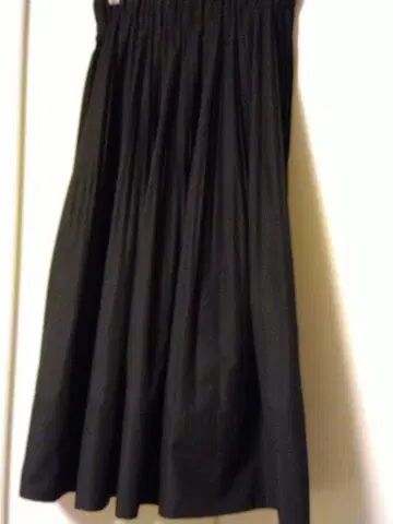 블랙 플레어 스커트 사이즈 36 더블 스탠다드 클로징