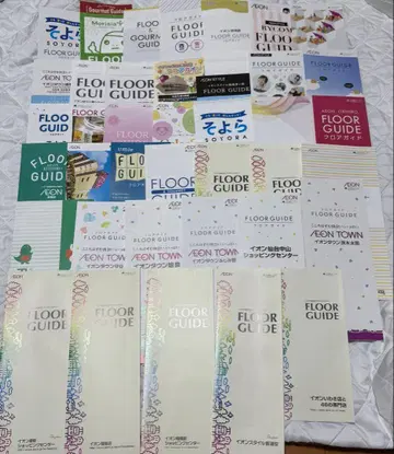 이온 플로어 가이드 플로어 맵 세트