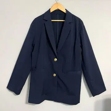 LOUNIE 테일러드 자켓 골드 버튼 싱글