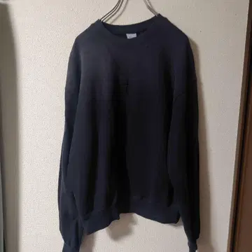 WISH FOREVER 블랙 크루넥 트레이닝복 L