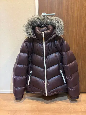 새상품급 컨버스 다운 자켓 y2k 헤이세이 두툼한 후드 퍼 탈부착 가능