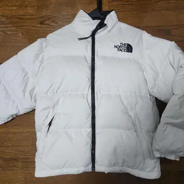THE NORTH FACE 화이트 다운 자켓