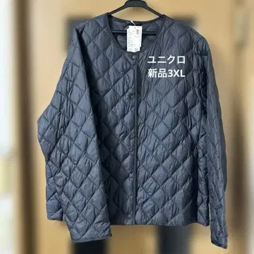 UNIQLO 웜 패디드 퀼팅 자켓 3XL 블랙 택 포함 새상품