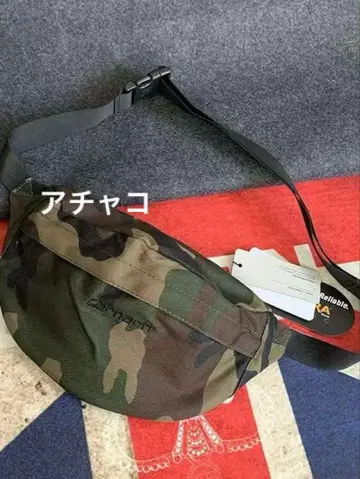 CARHARTT 웨스트 파우치 카모 패턴