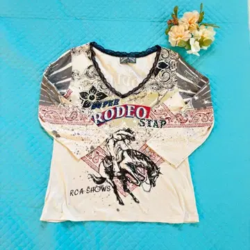 90s USA Vanilla Sugar 페어리 큐빅 롱 T