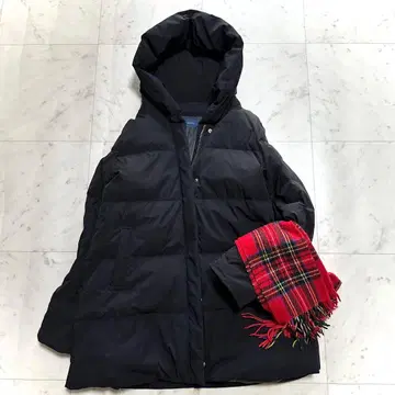 새상품급 쉽스 SHIPS 다운 90% 숄카라 미디 다운 M