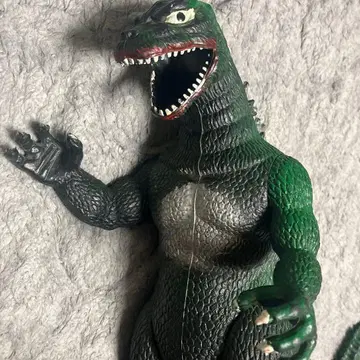 고질라 소프트 비닐 레트로 1985 삼대 고질라 피규어 33cm 빈티지