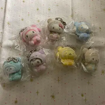 시크릿 오너먼트 산리오 플로키 소재 라떼곰 컴플리트 세트