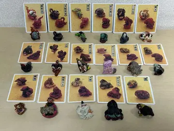 요괴 뿌리 장식 백귀야행 요괴 컬렉션 17종 시크릿 포함 카드 포함