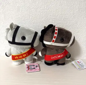 경마 스테이골드 & 골드십 봉제 인형