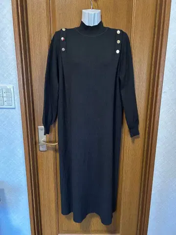 monique ann 모니카앤 그레이 니트 원피스 M 사이즈