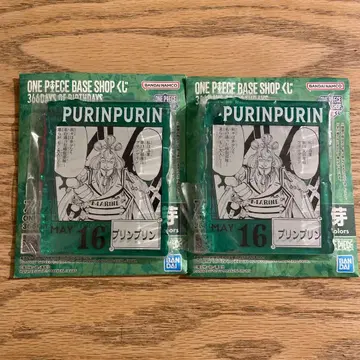 원피스 베이스 샵 제일복권 아크릴 블록 참 푸딩푸딩