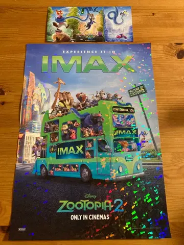 주토피아2 IMAX 포스터 파노라마 보드