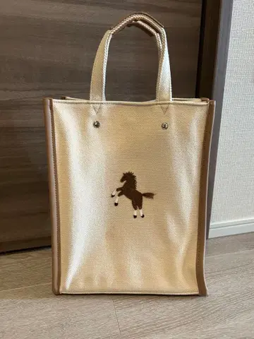 세븐텐 바이 미호 카와히토 토트백 오우마상 토트