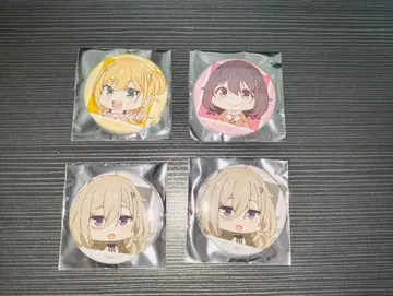 날마다 지나가도 밥은 맛있다 히비메시 랜덤 캔뱃지 4개 세트