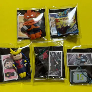 USJ 유니버셜 나의 히어로 아카데미아 콜렉터블 키체인 5개