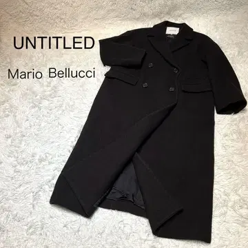 새상품급 UNTITLED Mario Bellucci 더블 체스터 코트