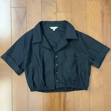 [MOUSSY] 크롭드 사파리 블라우스