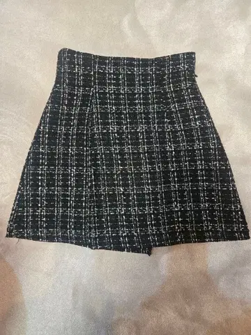 eimy istoire 체크 무늬 미니 스커트 M