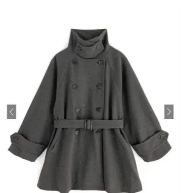 GRL 그레일 벨트 포함 멀티 Way 페이크 울 코트 [fo1762]