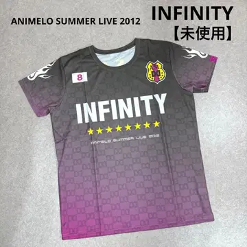 미사용 INFINITY 애니메이션 로 썸머 라이브 2012 티셔츠 XL