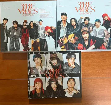 SIXTONES THE VIBES 3장 세트 (혜택 2개 포함)