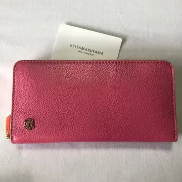 KEITA MARUYAMA 케이타 마루야마 지퍼 장지갑 (핑크)