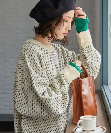 FREAK'S STORE 마코바 별주 바즈아이 니트