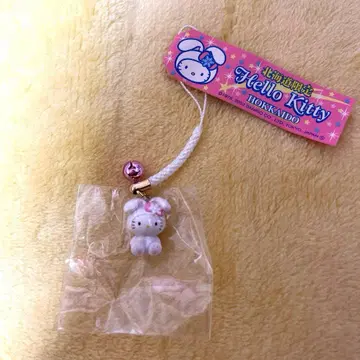 [ 미개봉 미사용 ] 지역 한정 헬로키티 눈 토끼 스트랩