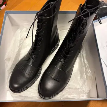 28cm 소프트 하이 SAKIAS 5-LES 가죽 부츠 블랙