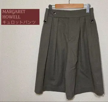 MARGARET HOWELL 마가렛호웰 큐롯 팬츠 울