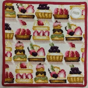 페이러 손수건 미사용 새상품 라브러리 돌체