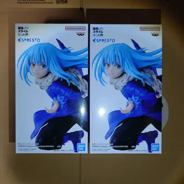 전생했더니 슬라임이었던 건에 대하여 ESPRESTO 리무루 2개