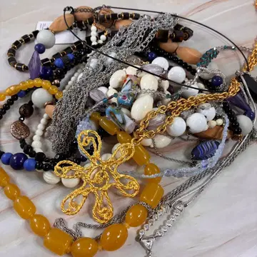 액세서리 세트 목걸이 묶음 판매 비즈 목걸이