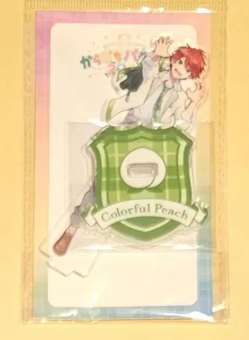 컬러풀 피치 아크릴 스탠드 쟈파파