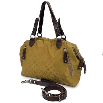 세트 2way 모노그램 나일론&가죽 핸드백