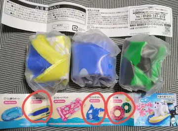 인형용 비닐 보트 3종 세트