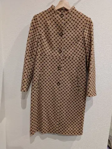 TOCCA 롱 코트 베이지 브라운