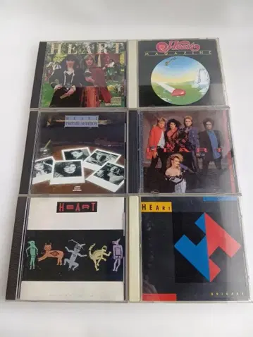 HEART CD 6장 묶음 판매