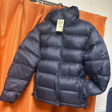 MUJI 후드 블루종 다운 자켓 S 사이즈