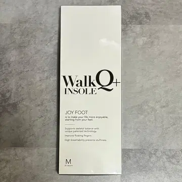 [ 미사용 새상품 ] 워큐트 인솔 블랙 M 사이즈