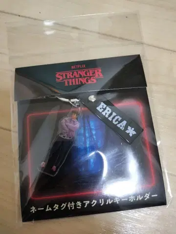 코믹콘 한정 스트릿 스토밍 아크릴 키링 에리카 ERIKA