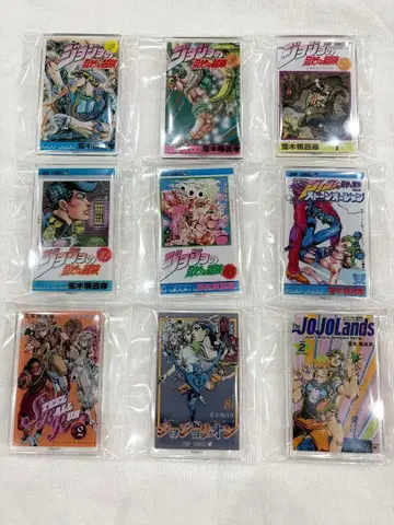 죠죠 월드 코믹스 표지풍 아크릴 마그넷 컴플리트