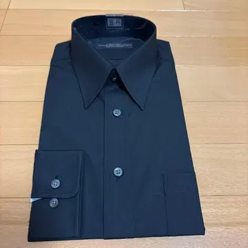 DON FOUNTAIN 블랙 드레스 셔츠 M-81