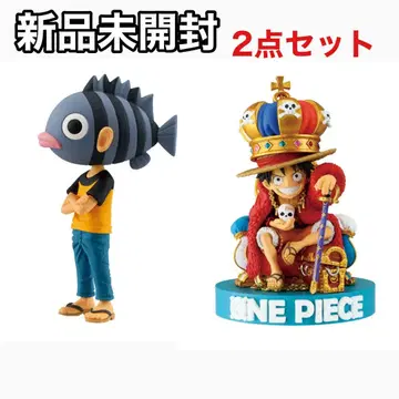 원피스 월드 컬렉터블 피규어 오다 에이치로 루피 2세트