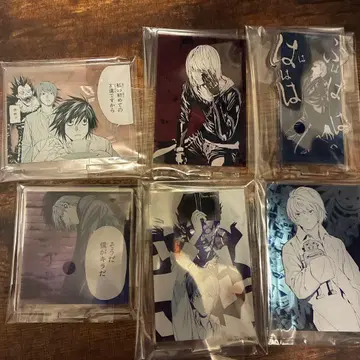 데스노트 제일복권 아크릴 스탠드 6세트