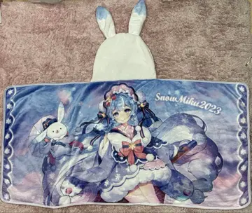 SNOW MIKU 2023 후드 담요 유키 미쿠 하츠네 미쿠