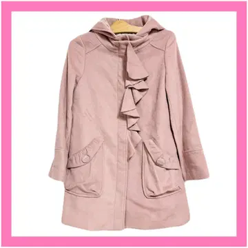 미사용품 택 포함 MALIANI 마리아니 핑크 코트 9호