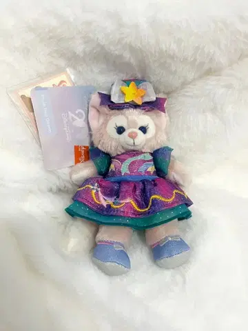 홍콩 디즈니 20주년 리나벨 봉제 인형 키링